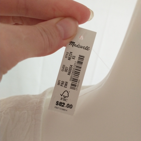 White Madewell Shirt - Picture 4 of 6